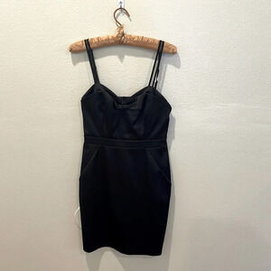 BCB Generation black mini dress style tud61426. size 4